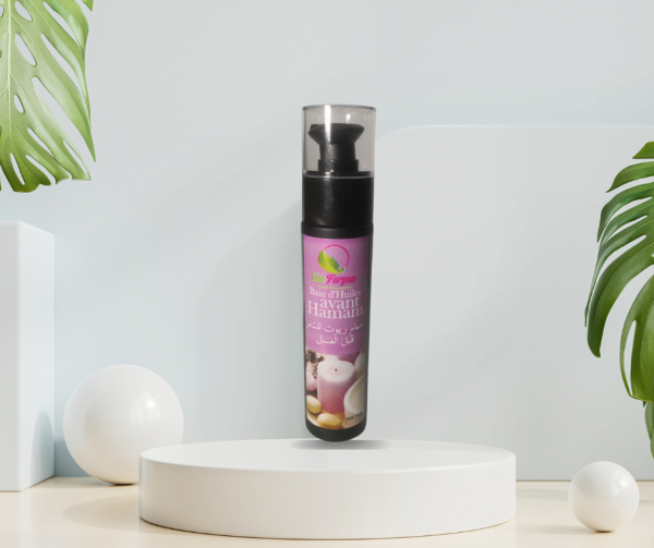 Huiles avant hammam
